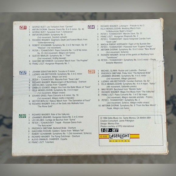 Power Classics!!! Classical Music For Your Active Lifestyle 5 CD Set - Picture 3 of 5